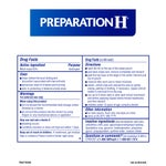 Preparation H Medicated Hemorrhoidal Wipes, 180 Wipes