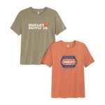 Hurley Men's Graphic Tee, 2-pack