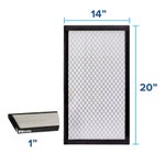 3M 2500 Series Filtrete 1" Filter, 4-pack