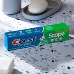 Crest Complete + Scope Advanced Active Foam Toothpaste, 8.2 oz, 5-pack
