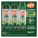 OFF! Deep Woods Dry Insect Repellent Set