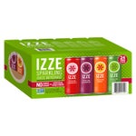 IZZE, Sparkling Juice Beverage, Variety Pack, 8.4 fl oz, 24-Count