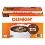 Dunkin' Donuts, Original Blend, Medium Roast, K-Cup Pods, 72ct