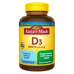 Nature Made Vitamin D3 25 mcg., 650 Softgels