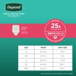 Depend Fresh Protection Advanced Incontinence Underwear for Women, Ultimate Absorbency