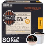 Tully's Coffee Hawaiian Blend K-Cups Pods, 80-count