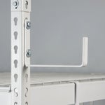 SafeRacks Overhead Garage Storage Combo Kit, Two 4 ft. x 8 ft. Racks, 18-piece Deluxe Hook Accessory Pack