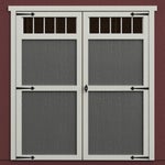 Yardline Piermont Wood Storage Shed, Do It Yourself or Installed