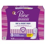 Poise Advanced Ultimate Absorbency Long Pads, 108-ct