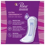 Poise Advanced Ultimate Absorbency Long Pads, 108-ct
