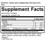 Kirkland Signature Magnesium Citrate 250mg, 270 Softgels