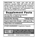 Nature's Truth Apple Cider Vinegar 1200 mg., 180 Capsules