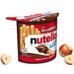 Nutella & GO! Hazelnut and Cocoa Spread With Breadsticks, 1.8 oz, 16 Pack