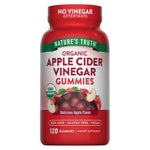 Nature's Truth USDA Organic Apple Cider Vinegar 500 mg., 120 Gummies
