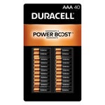 Duracell Coppertop Alkaline AAA Batteries, 40-count