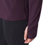 Mondetta Women's Ribbed Quarter-Zip Pullover