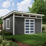 Yardline Palmetto 16' x 8' Wood Shed – Do It Yourself Assembly