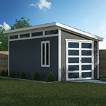 Yardline Palmetto 16' x 8' Wood Shed – Do It Yourself Assembly