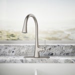 Kohler Guild Pull-down Kitchen Sink Faucet with Three-function Sprayhead