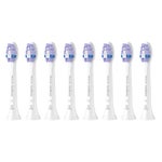 Philips Sonicare Gentle Clean Replacement Electric Toothbrush Heads, Ultra Soft Bristle, Gum Care, 8 Brush Heads