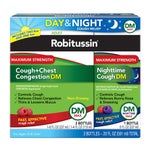 Robitussin DM Maximum Strength Day & Night Cough Relief, 20 Ounces