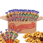 Popcornopolis Halloween Monster 2.2 oz  Caramel Corn Mini Cones, 24 count