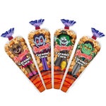Popcornopolis Halloween Monster 2.2 oz  Caramel Corn Mini Cones, 24 count