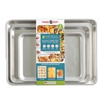 Nordic Ware Naturals 3-piece Baking Sheet Set