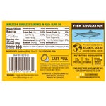 Season Sardine Fillets In 100% Olive Oil, Wild Caught, Skinless & Boneless, 4.375 oz, 6-Count