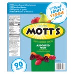 Mott's Fruit Snacks, Assorted Fruit, 0.8 oz, 90-count