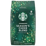 Starbucks Season's Cheer Blend Coffee, Medium Roast, Whole Bean, 2 lbs