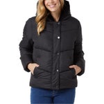 32 Degrees Women's Quilted Jacket with Plush Lined Hood