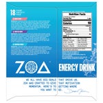 ZOA Energy Drink, Variety Pack, 12 fl oz, 18-count