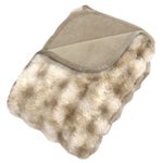 Brentwoof Oversized Waterproof Pet Blanket and Furniture Protector, Bubble Fur