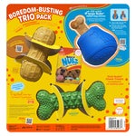 Nylabone NUBZ Treat N' Chew Dog Toy Variety Pack, 3-count