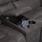 Carlin Fabric Power Reclining Sectional with Power Headrests