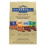 Ghirardelli Premium Chocolate Squares Assortment, 23.6 oz bag