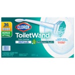 Clorox ToiletWand Disposable Toilet Cleaning System, Rainforest Rush, 1 Wand & 36 Refills
