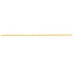 14kt Yellow Gold Serpentine Chain Bracelet