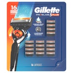 Gillette Proglide Plus Razor Cartridge Refills, 16-count