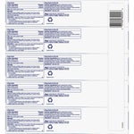 Crest 3D White Advanced Whitening Toothpaste, 5.2 oz, 5-count