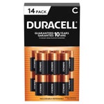 Duracell C Alkaline Batteries, 14-count