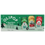 Olipop Soda, Holiday Variety Pack, 12 fl oz, 15-count