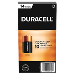 Duracell D Alkaline Batteries, 14-count
