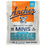 Country Archer Grass-Fed Beef Stick Minis Original, 0.5 oz, 28-Count