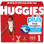 Huggies Plus Diapers Sizes 1 - 2
