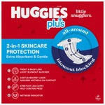 Huggies Plus Diapers Sizes 1 - 2