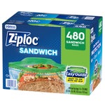 Ziploc Seal Top Bag, Sandwich, 480-count