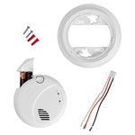 First Alert BRK Precision Detection Wired Talking Smoke/CO Alarm, 2-pack