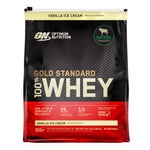 Optimum Nutrition Gold Standard 100% Whey Protein Powder, Vanilla Ice Cream, 5.47 lbs